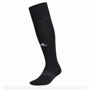 ADIDAS BLACK UNISEX METRO IV SOCCER SOCK